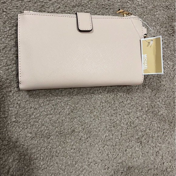 Michael Kors Jet Set Travel Lg Double Zip Wristlet - Picture 3 of 5